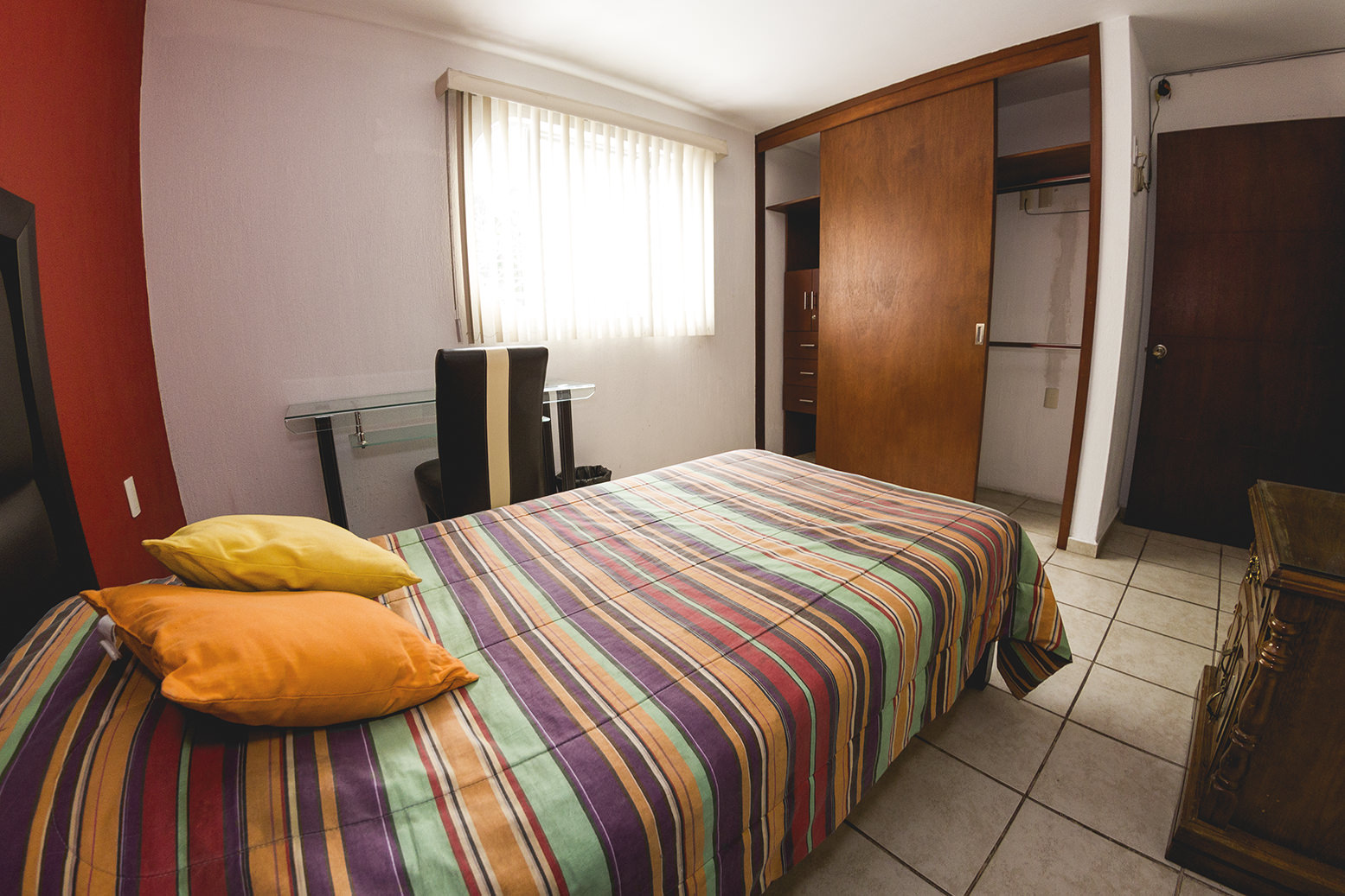 Room with Private Locker + Meals and Services